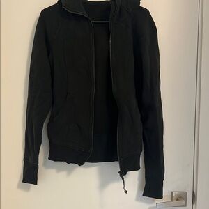 Black Zip-Up Hoodie